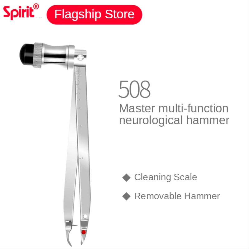 Spirit Medical Multifunctional Percussion Hammer Nerve Reflex Hammer Nerve Examination Deduction Original Import