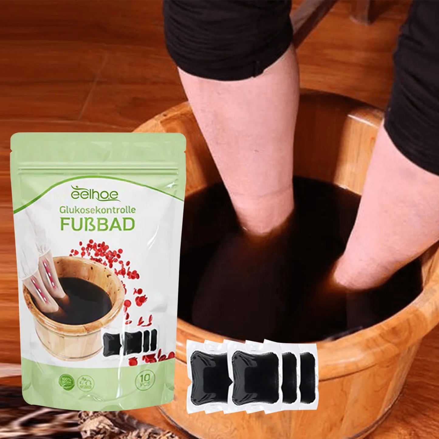 Diabetes Treatment Foot Bath Sugar Control Lymphatic Detox Relieve Physical Discomfort Fatigue Relax Muscle Foot Cleansing Soak