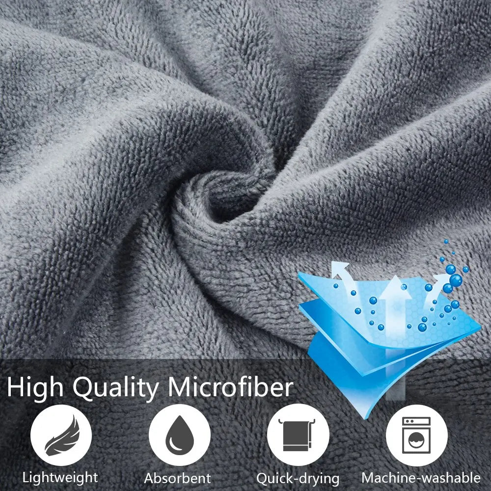 50X40cm Face Towel U Shape Super Soft Microfiber Perfect for Spa 1pcs Mask Removing Face Wrap