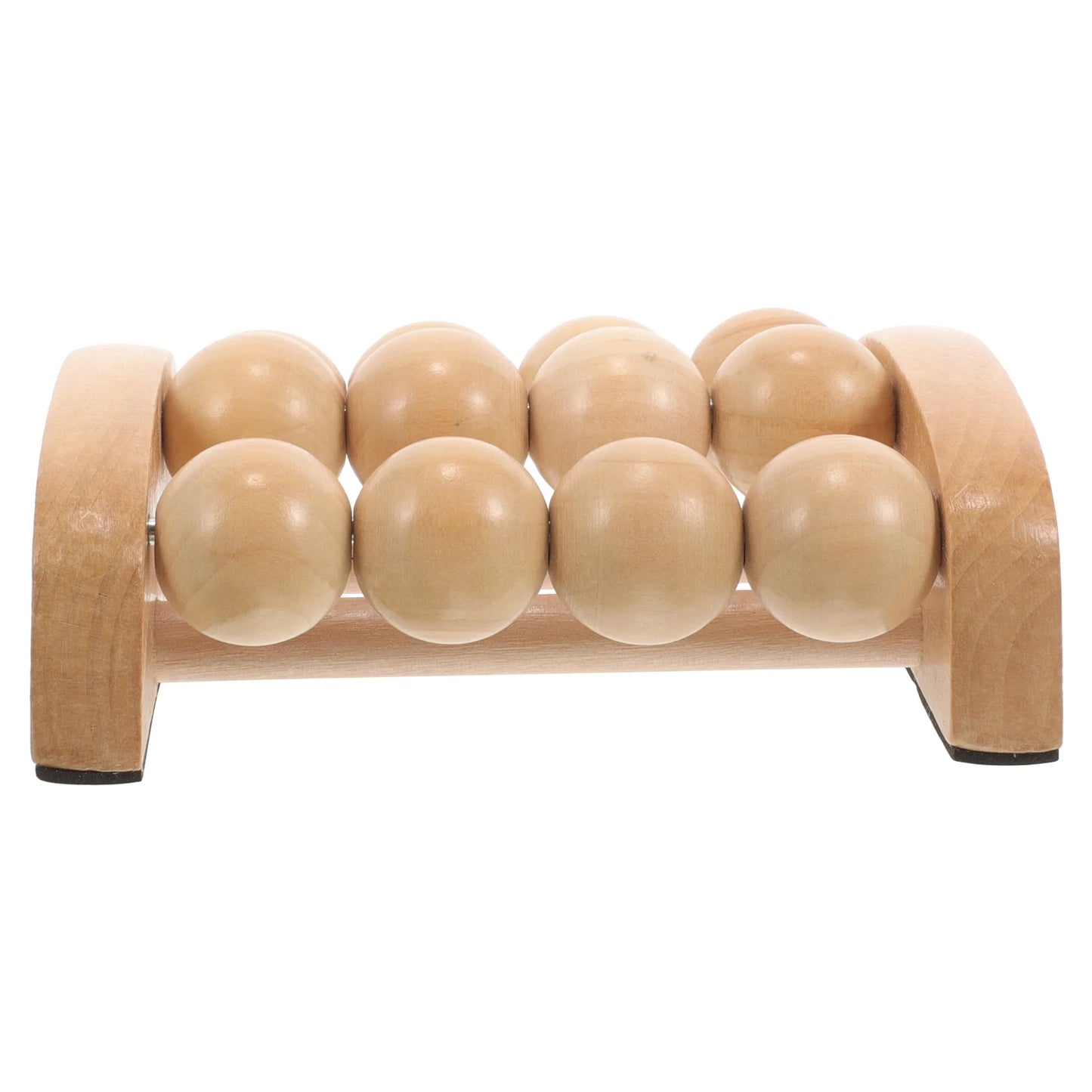 Wooden Massage Roller Handheld Massage Roller Muscle Relaxing Roller Manual Body Roller