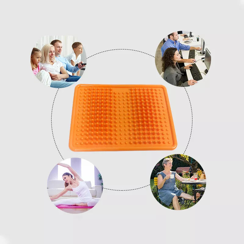 Household PVC Foot Massage Pad Acupoint Fitness Foot Pad Foot Massage Acupressure Plate Sole Health Toe Pressure Plate