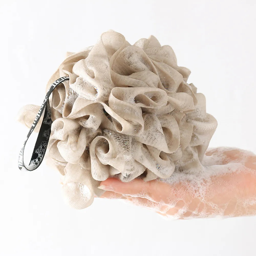 Back Brush Soft Mesh Bath Sponge Balls Nylon Cleaning Brush Shower Exfoliating Scrubbers Loofah Sponge for Women, Men Bathroom