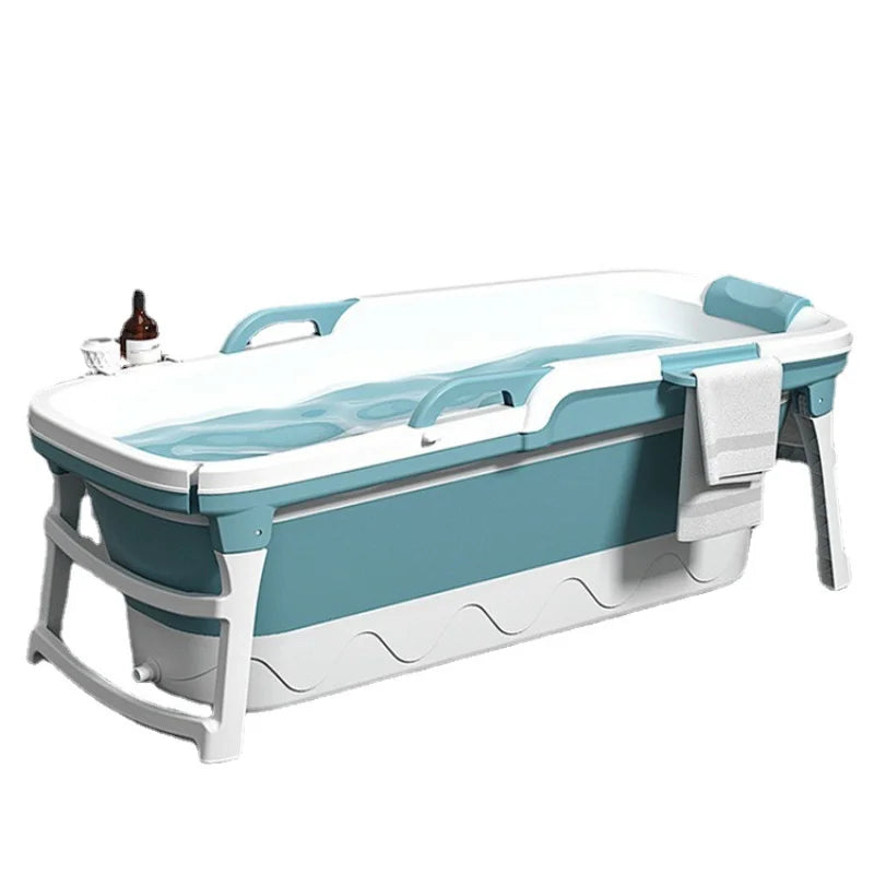 Gift Household Bathtub Anti Slip Mat Prop Lid Folding Bath Tub Ice Hot Foot Fortable Eco Friendly Products Swimming