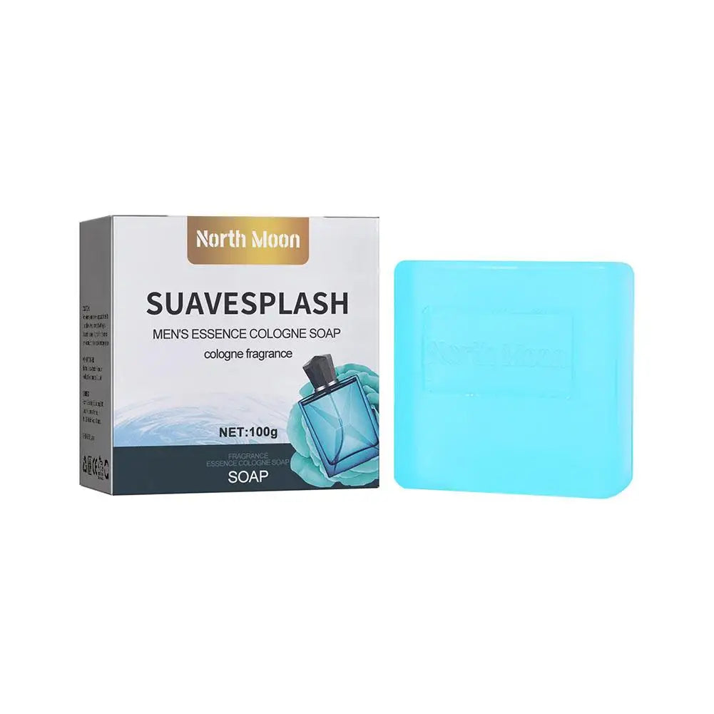 Mens Essence Cologne Soap Cologne Fragrance Handmade Soa Control Oil Bath Blackhead Soap Body Remove Anti Gentle Refreshing L3F6