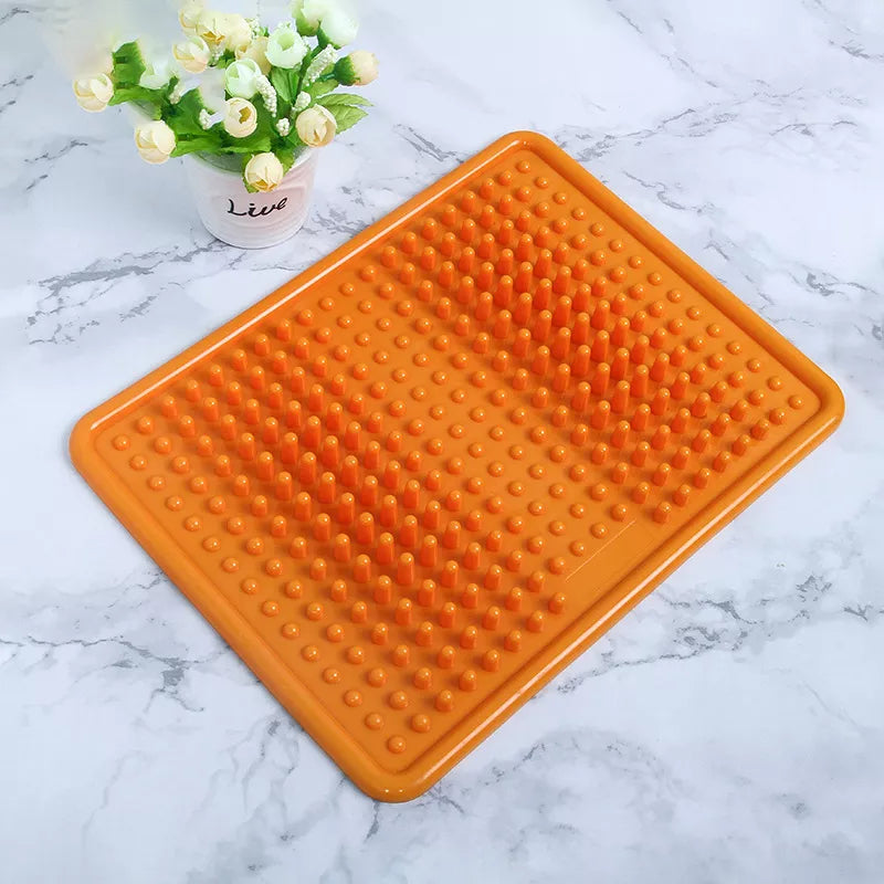 Household PVC Foot Massage Pad Acupoint Fitness Foot Pad Foot Massage Acupressure Plate Sole Health Toe Pressure Plate