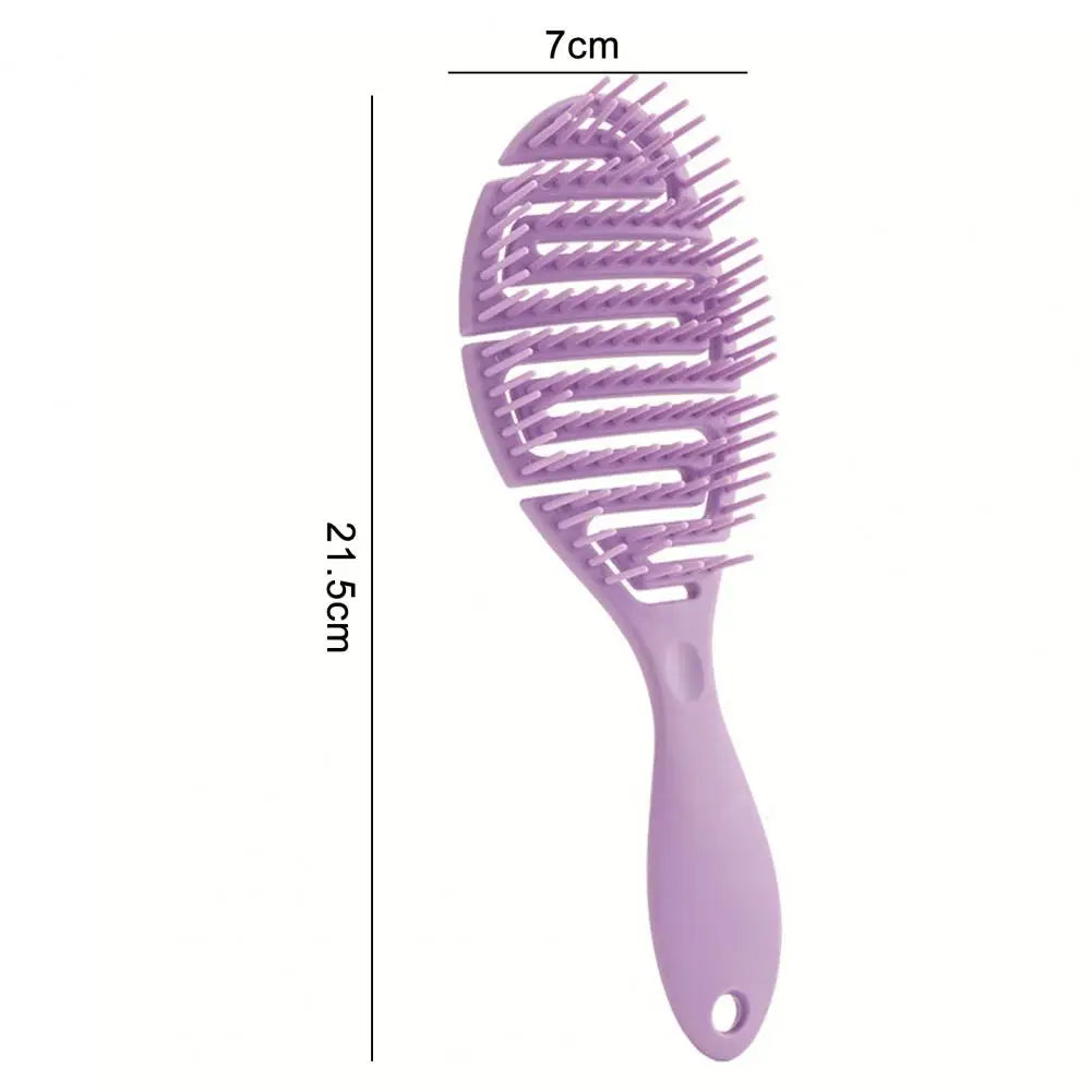 Eco-friendly Paddle Hairbrush Portable Massage Comb Long Handle Prevent Hair Loss Detangling Grooming Hairbrush Comb for Women