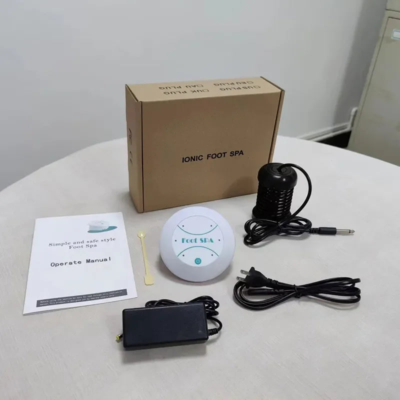 New Foot Detox Ionic Spa Machine Ionic Detoxifier Mini Foot Bath Without Basin For Home Use Massage To Relax Foot Massage